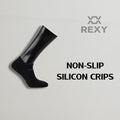 4X Rexy Seamless Sport Sneakers Socks Medium Non-Slip Heel Tab MULTI COLOUR - SuperSaverAU - view 4