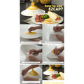 EZ Cap 100X Disposable Paper Frypan Lid, Oil Splash Protection, Adjustable 20-32cm - SuperSaverAU - view 5