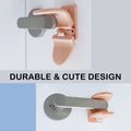APPASON 4X Door Lever Lock Pet Child Proof Adhesive Handle Lock - Apricot Pink, 3.5cm - SuperSaverAU - view 3