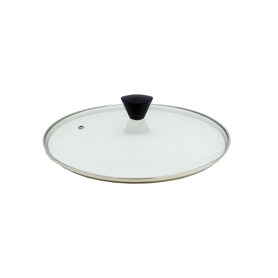 KOMAN 26cm Stainless Steel Glass Lid with Bakelite Handle, Heat-Strengthened - SuperSaverAU - view 1
