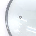 KOMAN 26cm Stainless Steel Glass Lid with Bakelite Handle, Heat-Strengthened - SuperSaverAU - view 2