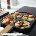 Mommy's Pot Cast-Iron Egg Pan 23cm Non-Stick Pre-Seasoned Handmade - SuperSaverAU - view 2