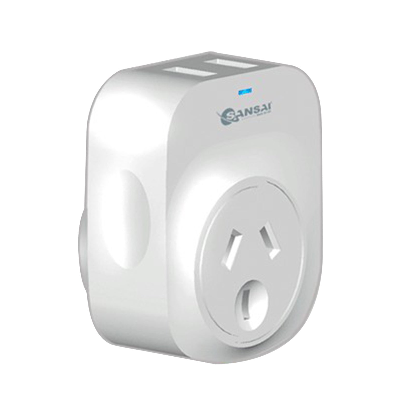 Sansai Travel Adaptor 2 X USB - UK - SuperSaverAU - view 1