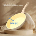 Giorno Felice 28cm Ceramic Non-Stick Frypan Induction - Easy Clean, Oil-Road Design - SuperSaverAU - view 1