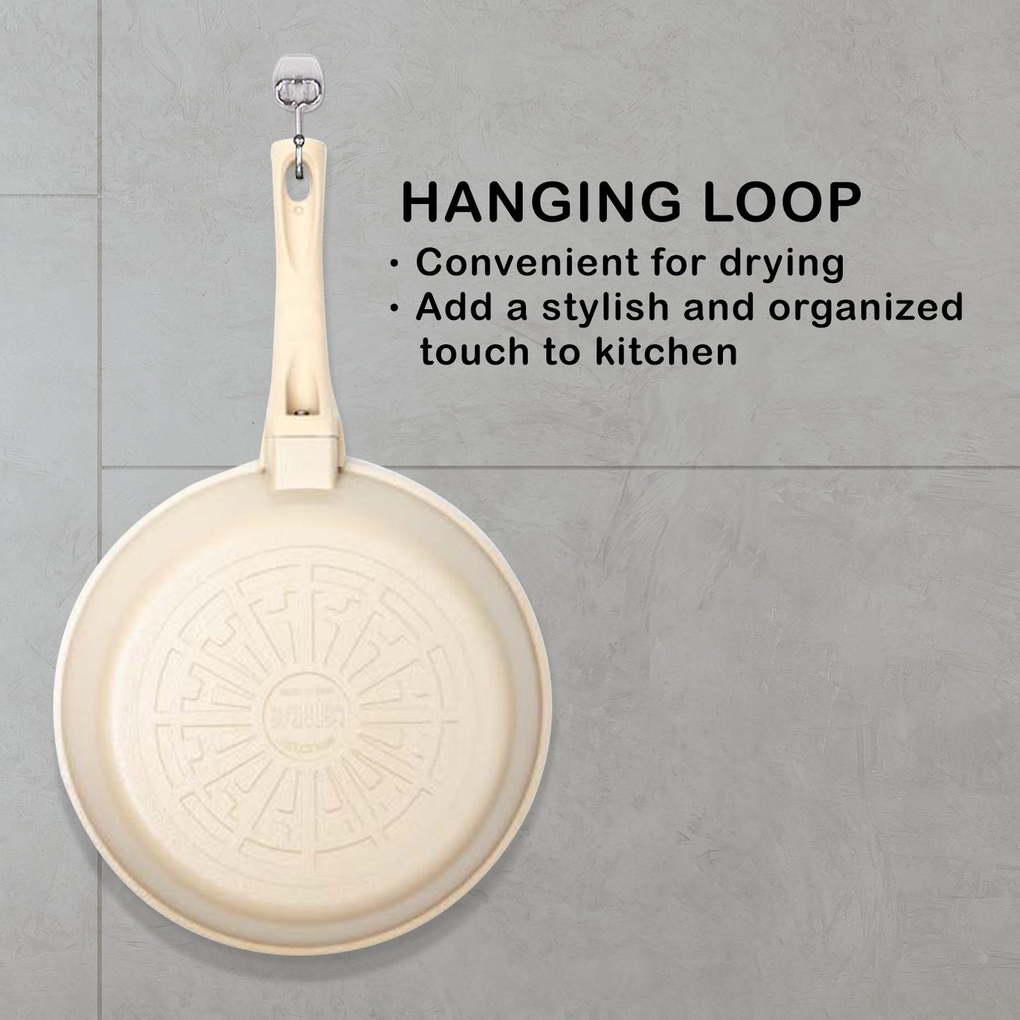 Giorno Felice 28cm Ceramic Non-Stick Wok Pan - Induction Ready, Easy Clean