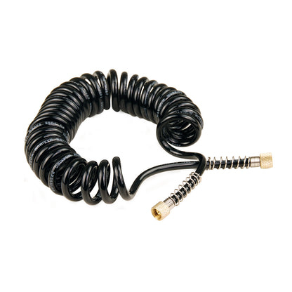 Dynamic Power 3M Coiled Retractable Air Brush Hose 1/8in - Flexible & Durable