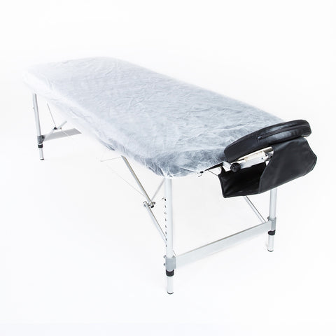 Forever Beauty Disposable Massage Table Sheet Cover (15pcs) with Elastic Fit - White - SuperSaverAU - view 2