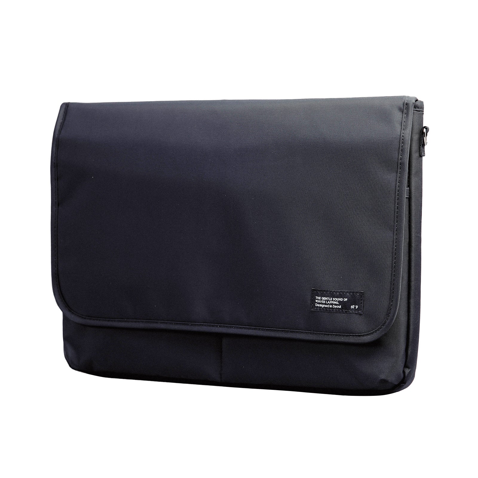 15.6/16 inch Laptop Sleeve Padded Shoulder Bag Travel Carry Case LATO BLACK - SuperSaverAU - view 1