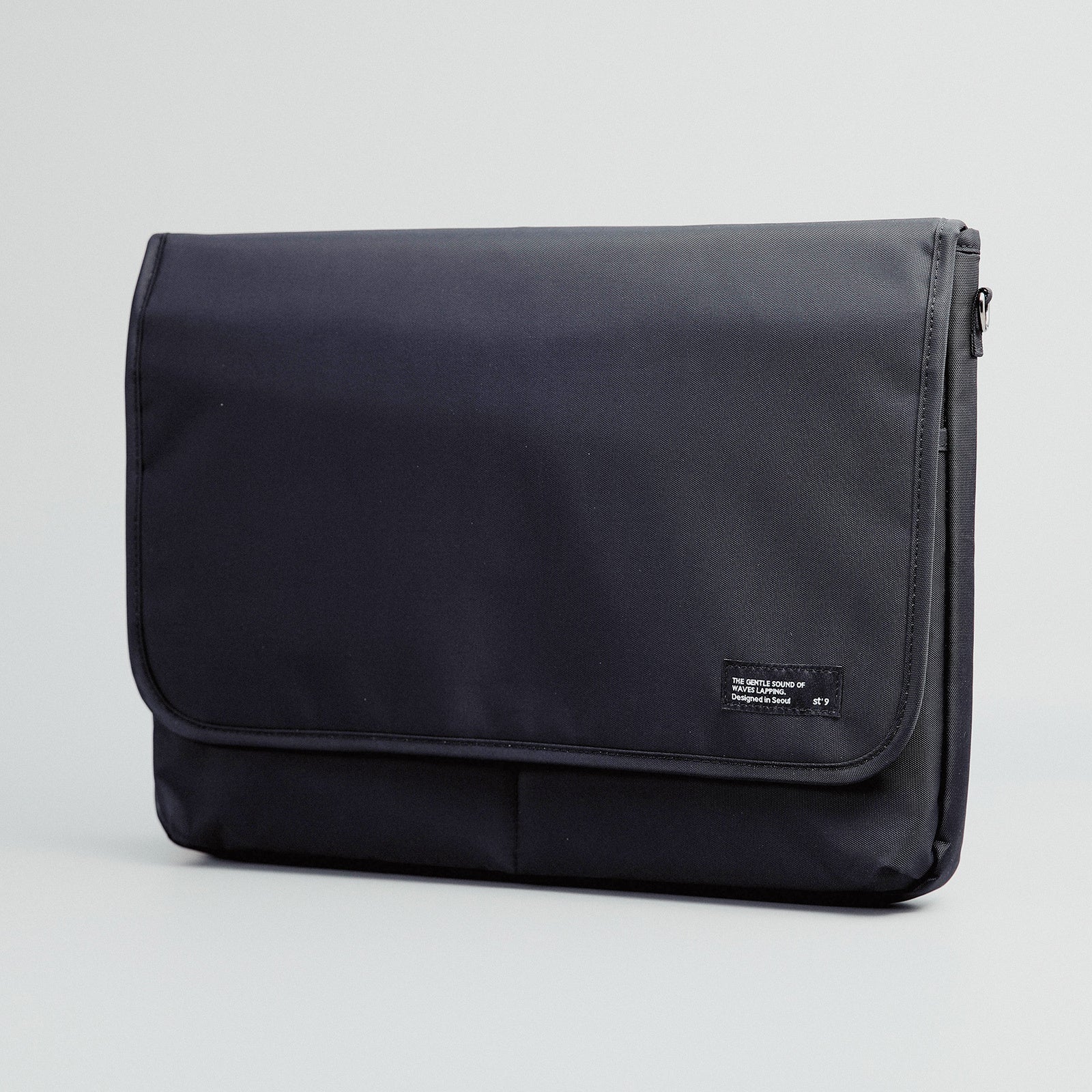 15.6/16 inch Laptop Sleeve Padded Shoulder Bag Travel Carry Case LATO BLACK - SuperSaverAU - view 3