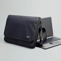 15.6/16 inch Laptop Sleeve Padded Shoulder Bag Travel Carry Case LATO BLACK - SuperSaverAU - view 4