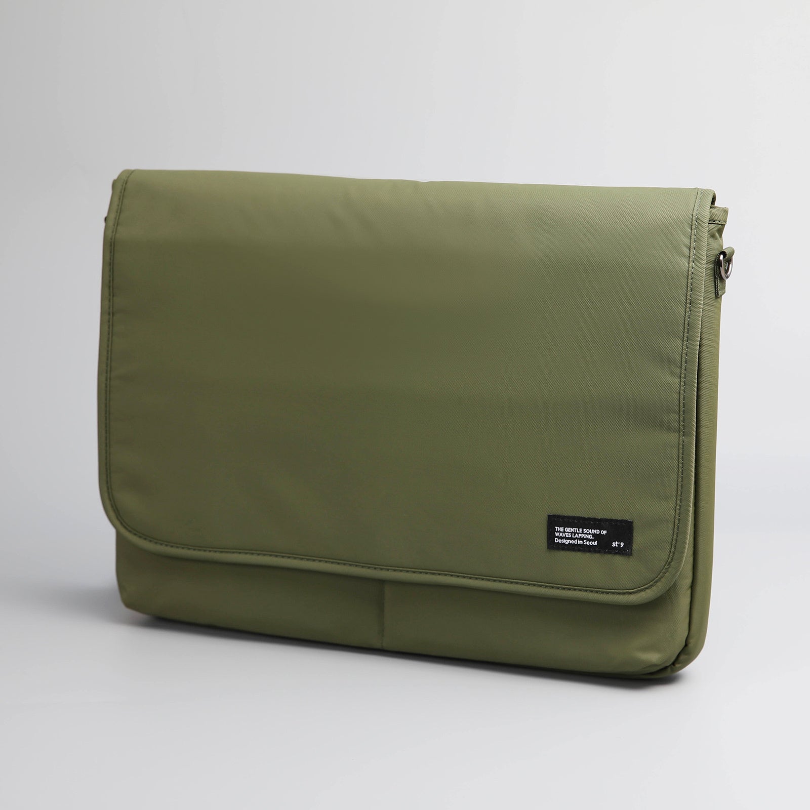 15.6/16 inch Laptop Sleeve Padded Shoulder Bag Travel Carry Case LATO KHAKI - SuperSaverAU - view 7
