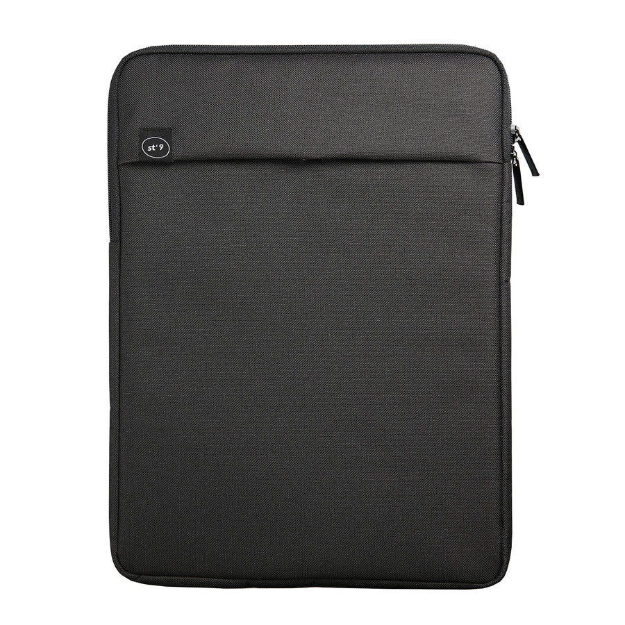15 inch Laptop Sleeve Padded Travel Carry Case Bag L size LUKE BLACK - SuperSaverAU - view 1
