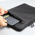 15 inch Laptop Sleeve Padded Travel Carry Case Bag L size LUKE BLACK - SuperSaverAU - view 4