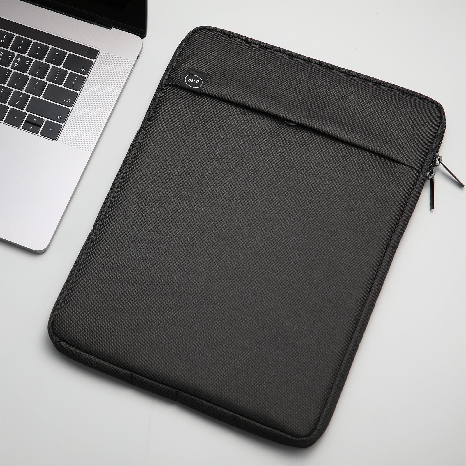 15 inch Laptop Sleeve Padded Travel Carry Case Bag L size LUKE BLACK - SuperSaverAU - view 8