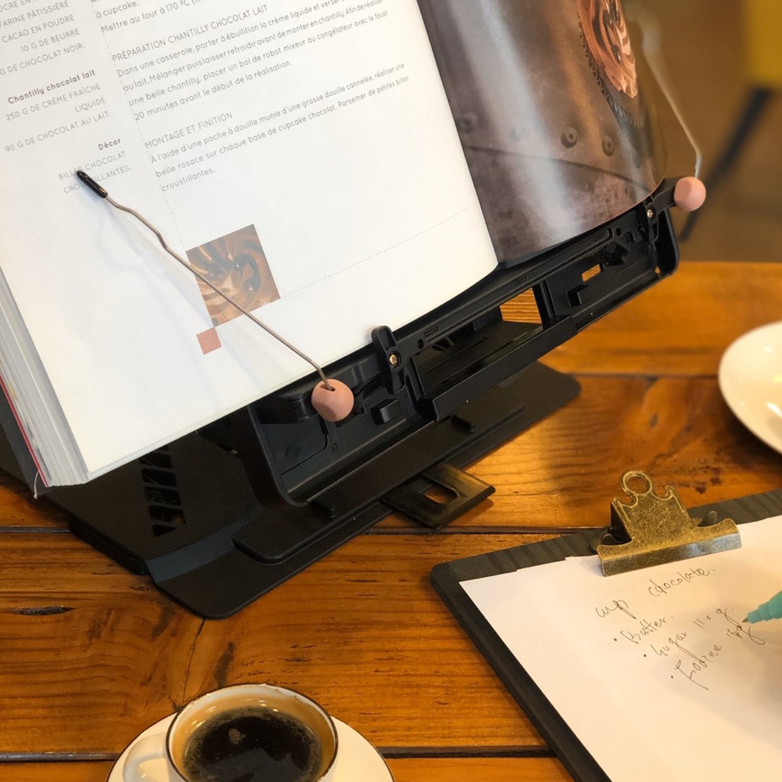 Pelican Stand Adjustable Laptop Holder Foldable Tablet Book PC Desk - Black, 53cm - SuperSaverAU - view 6