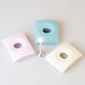 Catch Hole Door Stopper Wall Mount Adhesive Beige 9.6cm x 7.6cm x 3.2cm - SuperSaverAU - view 1