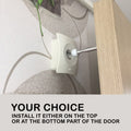 Catch Hole 4X Adhesive Door Stopper Wall Mount - Pink, Easy Install, Safety - SuperSaverAU - view 5