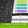 Paw Mate XXL Waterproof Pet Dog Car Boot Seat Cover - Black, Easy Clean - SuperSaverAU - view 5