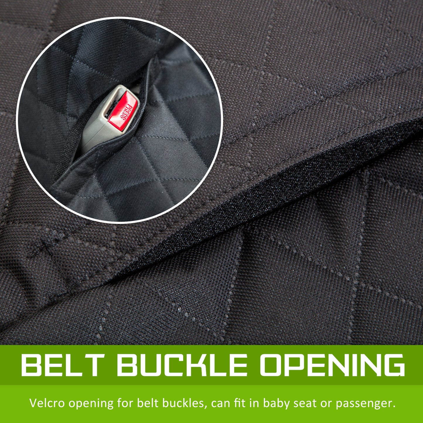 Paw Mate XXL Waterproof Pet Dog Car Boot Seat Cover - Black, Easy Clean