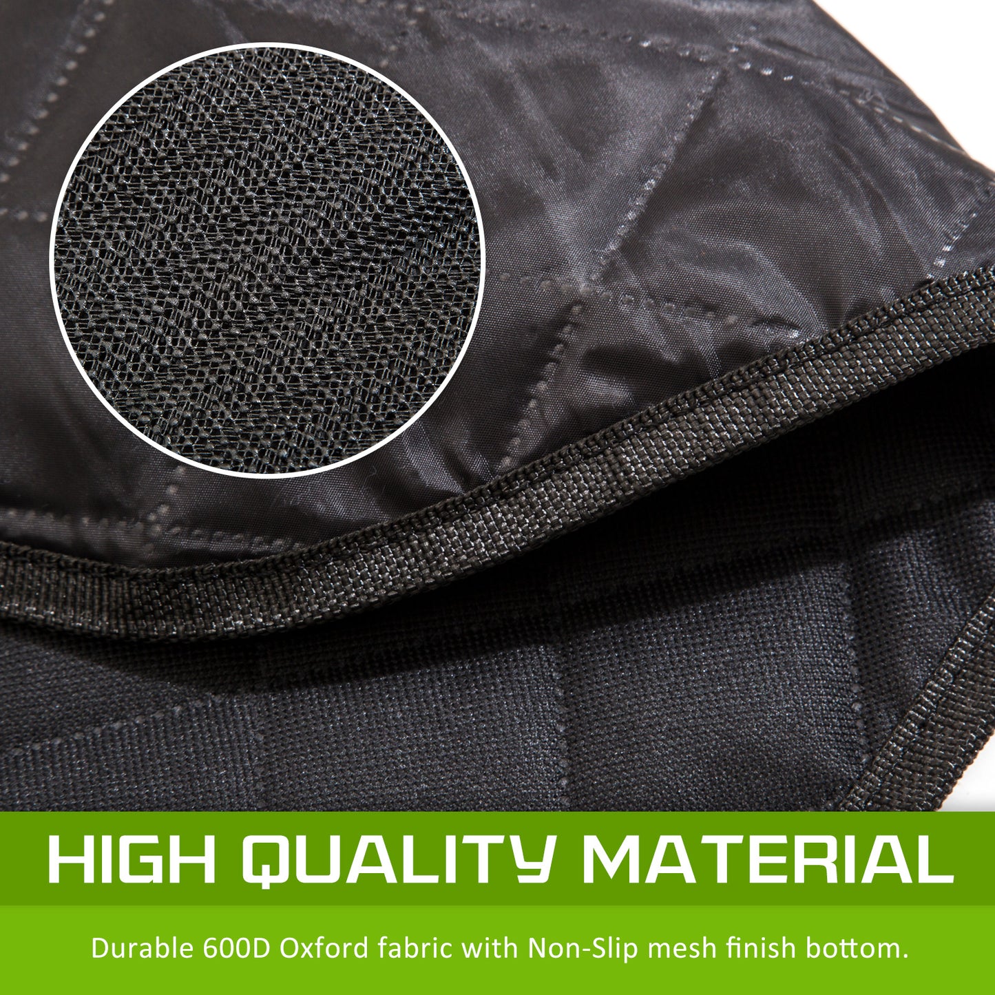 Paw Mate XXL Waterproof Pet Dog Car Boot Seat Cover - Black, Easy Clean