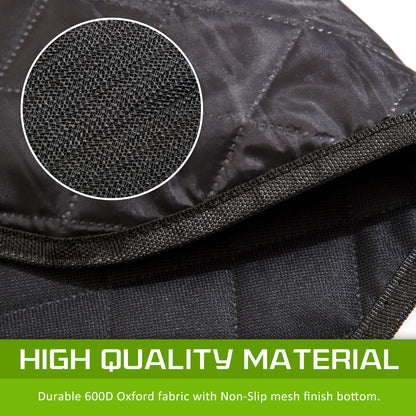 Paw Mate XXL Waterproof Pet Dog Car Boot Seat Cover - Black, Easy Clean