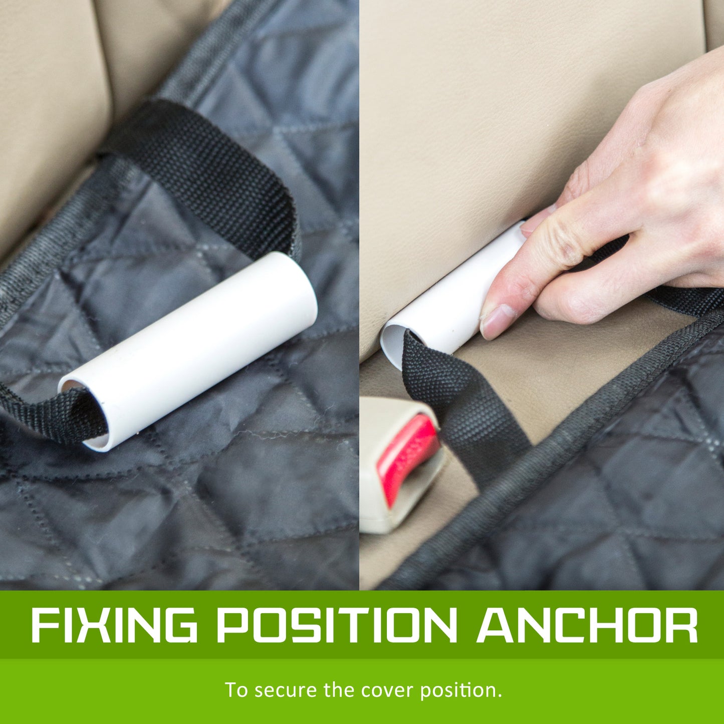 Paw Mate XXL Waterproof Pet Dog Car Boot Seat Cover - Black, Easy Clean