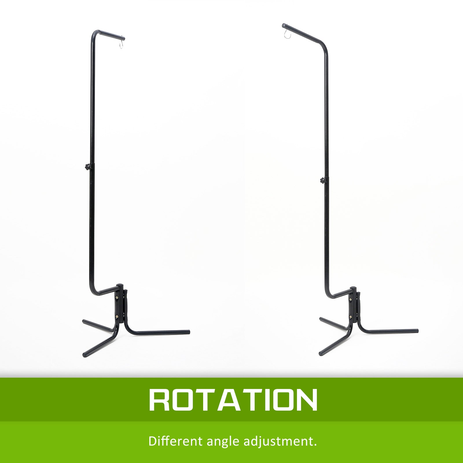 Paw Mate Bird Cage Hanger Stand 160cm for Small/Medium Birds, Black - SuperSaverAU - view 3