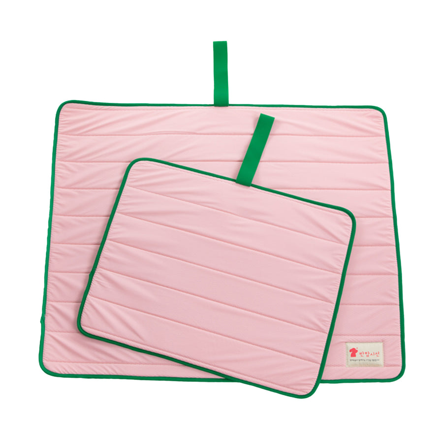 Banhamsisun Pet Dog Cooling Mat L - Non-Slip, Portable, Pink, 3D Air Mesh - SuperSaverAU - view 1