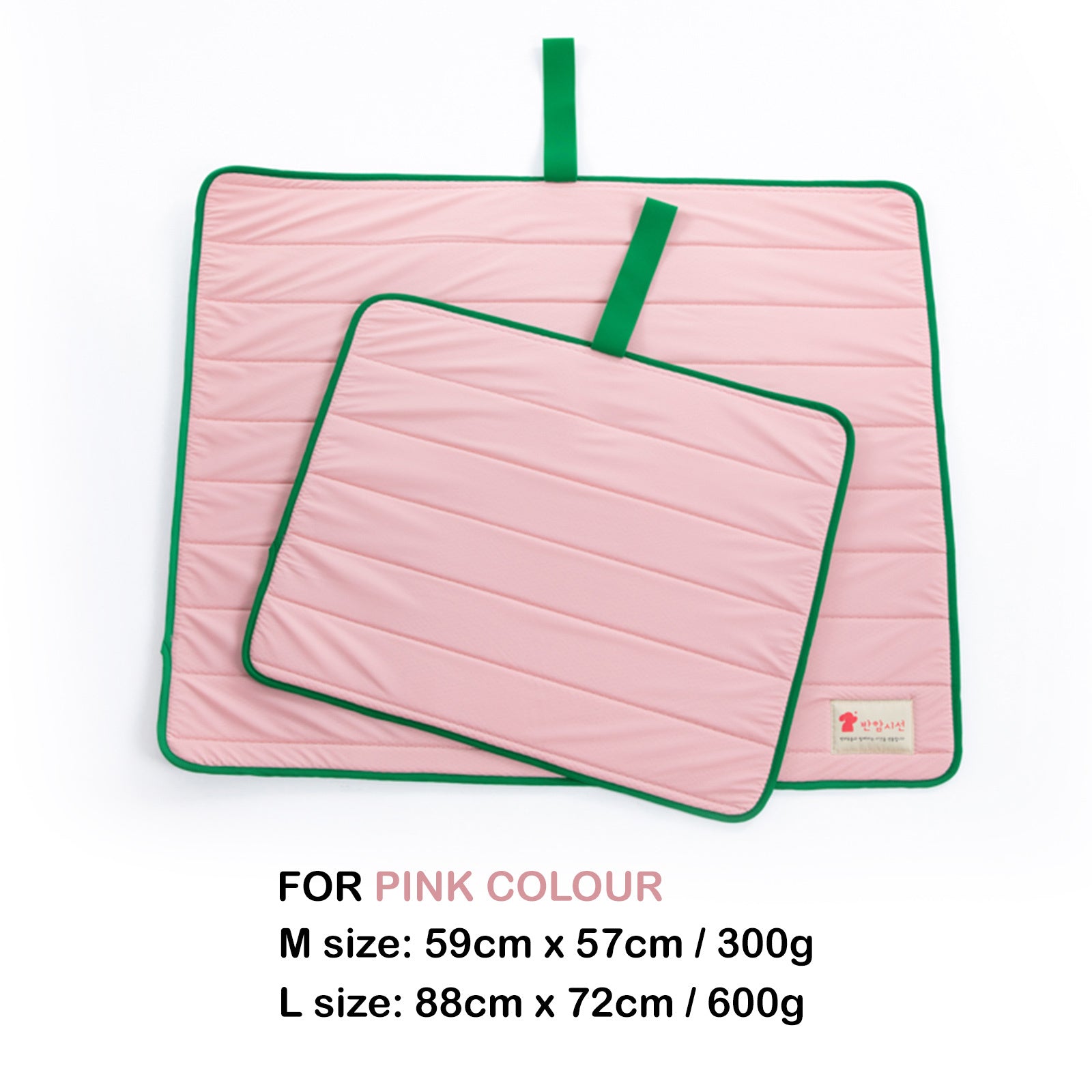 Banhamsisun Pet Dog Cooling Mat M - Non-Slip, Portable, Pink, 3D Air Mesh - SuperSaverAU - view 10