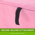 Paw Mate 24in Pink Dog Crate Cover - Waterproof, Windproof, Easy Access - SuperSaverAU - view 5