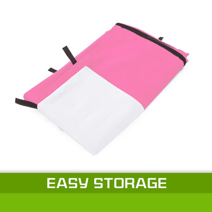 Paw Mate 48in Pink Dog Crate Cover - Waterproof, Windproof, Easy Access