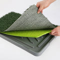 Paw Mate Pet Dog Potty Tray Training Toilet 69cm x 43cm + 1 Grass Mat, Easy Clean - SuperSaverAU - view 5