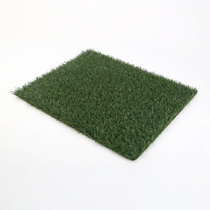 Paw Mate Pet Dog Potty Tray Training Toilet 69cm x 43cm + 1 Grass Mat, Easy Clean