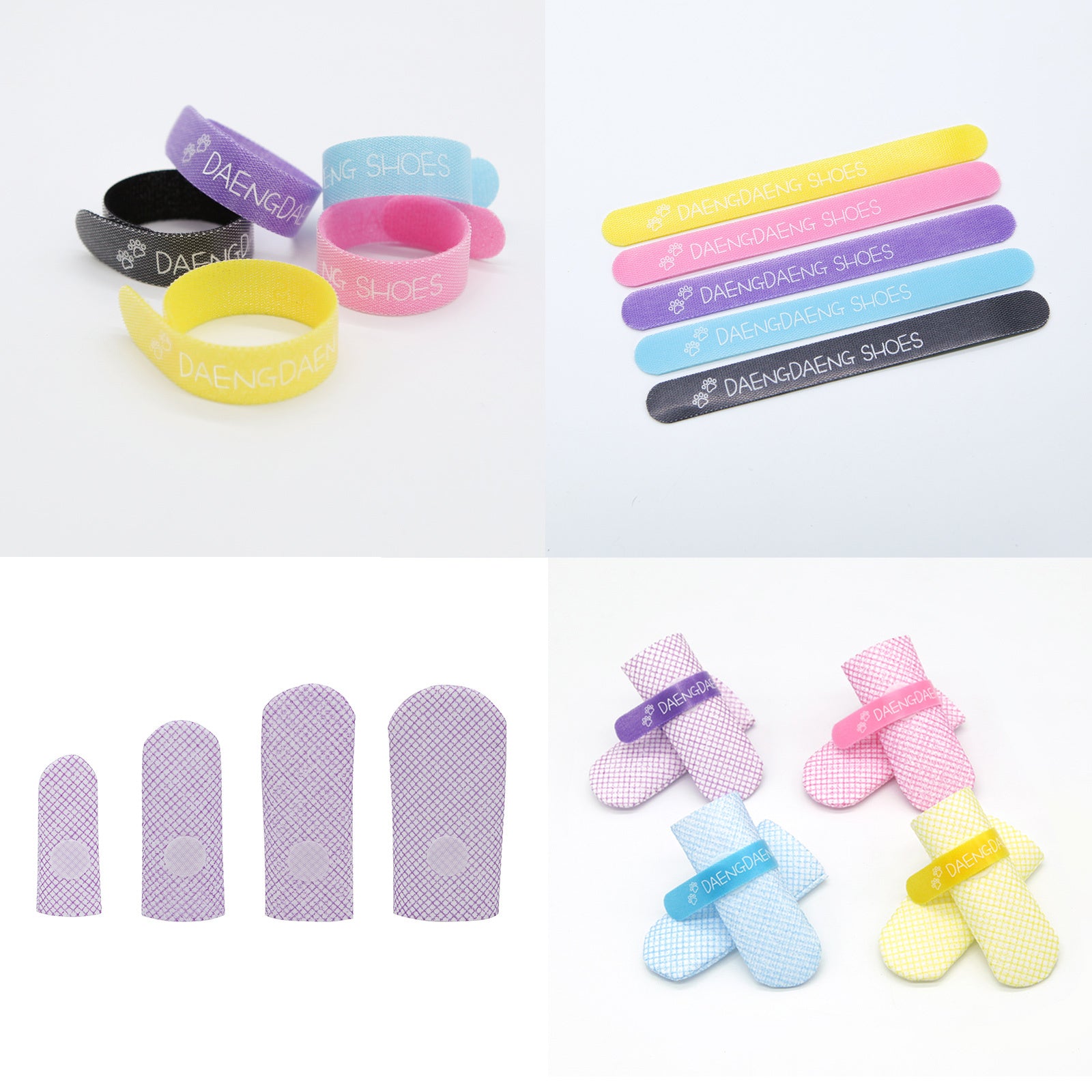 Daeng Daeng Shoes 28pc Dog Shoes XS Pink Waterproof Disposable Anti-Slip - SuperSaverAU - view 4