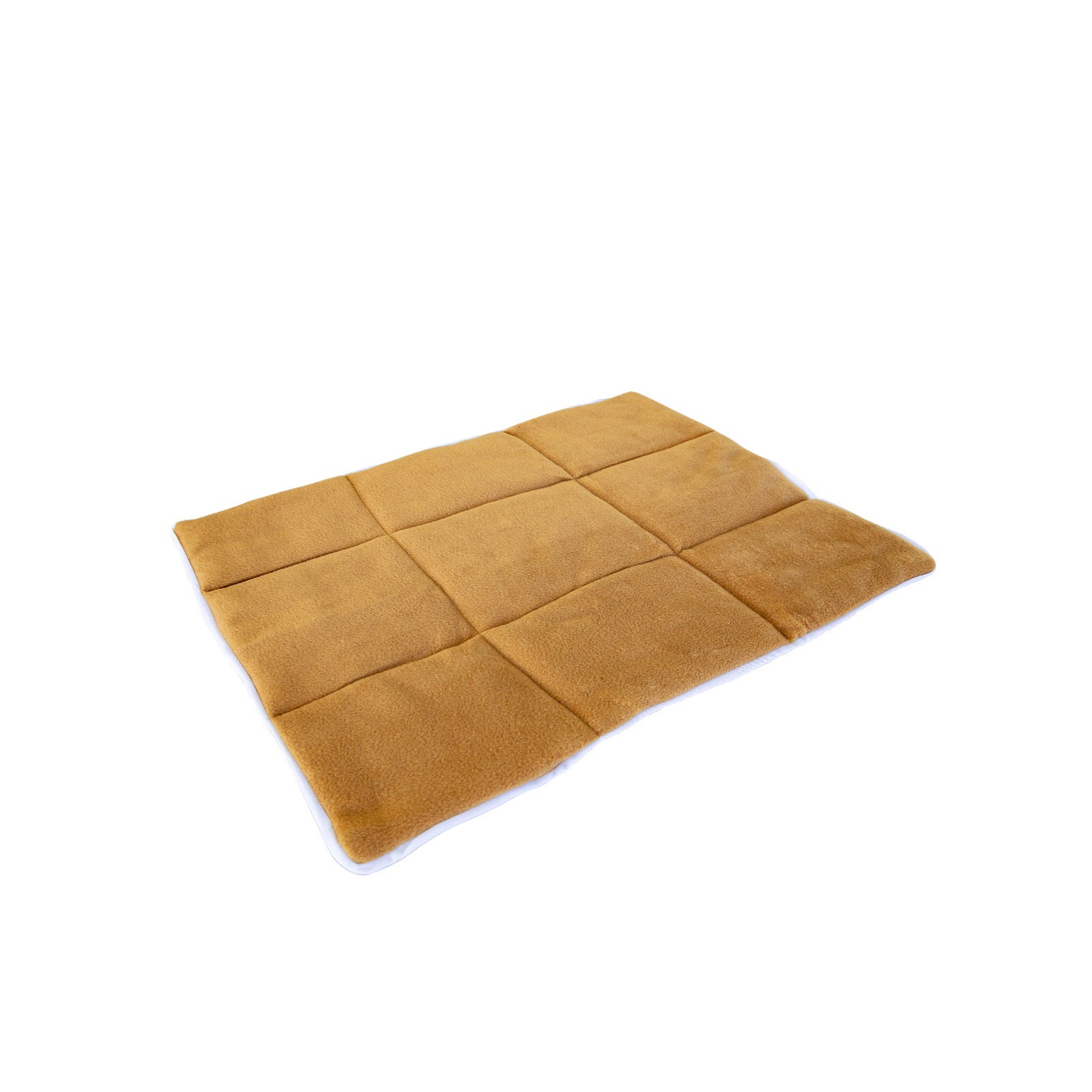 Paw Mate Beige Polar Fleece Pet Cushion Mat - 24in