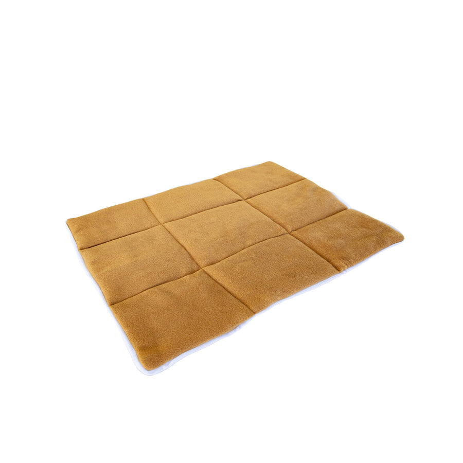 Paw Mate Beige Polar Fleece Pet Cushion Mat - 30in