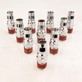 Dynamic Power Nitto Type Male Air Coupling Fittings - 1/4 Inch, 10 Pack