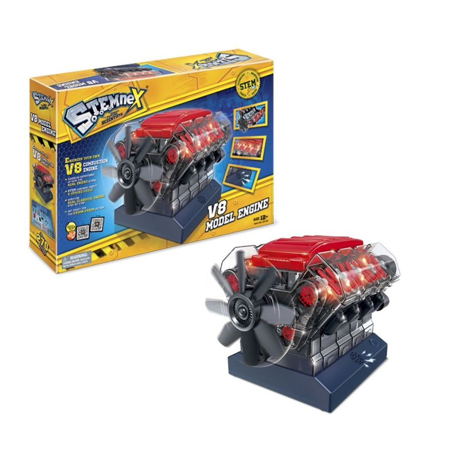 Stemnex Amazing V8 Model Engine STEM Toy Build Your Own Educational Construction Kit - SuperSaverAU - view 1