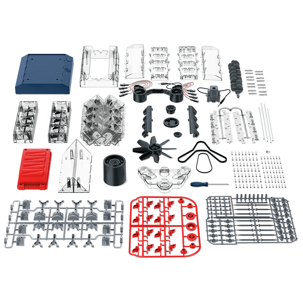 Stemnex Amazing V8 Model Engine STEM Toy Build Your Own Educational Construction Kit - SuperSaverAU - view 5