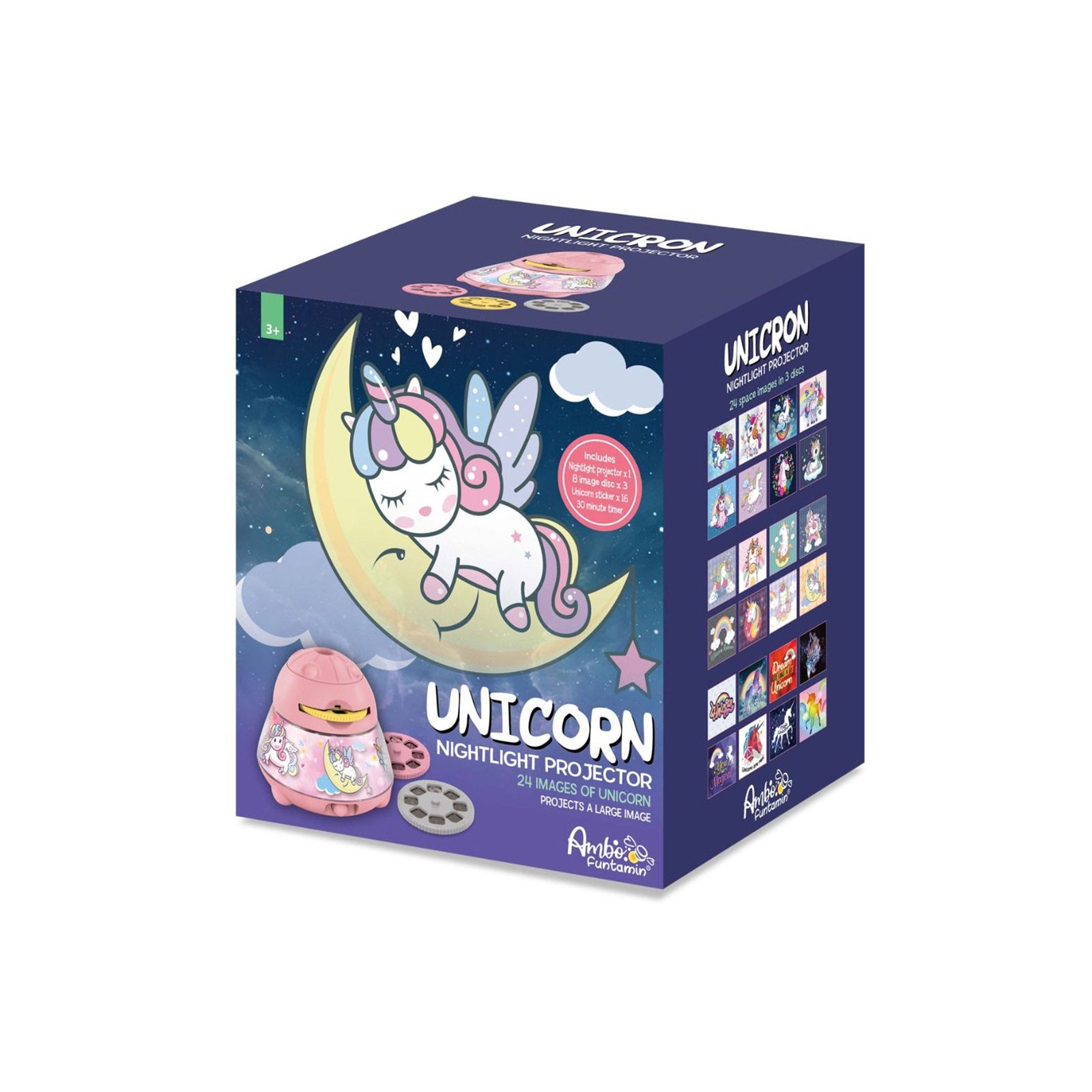 Unicorn Dreamy Sky Night Light Projector - Kids STEAM Toy - SuperSaverAU - view 1
