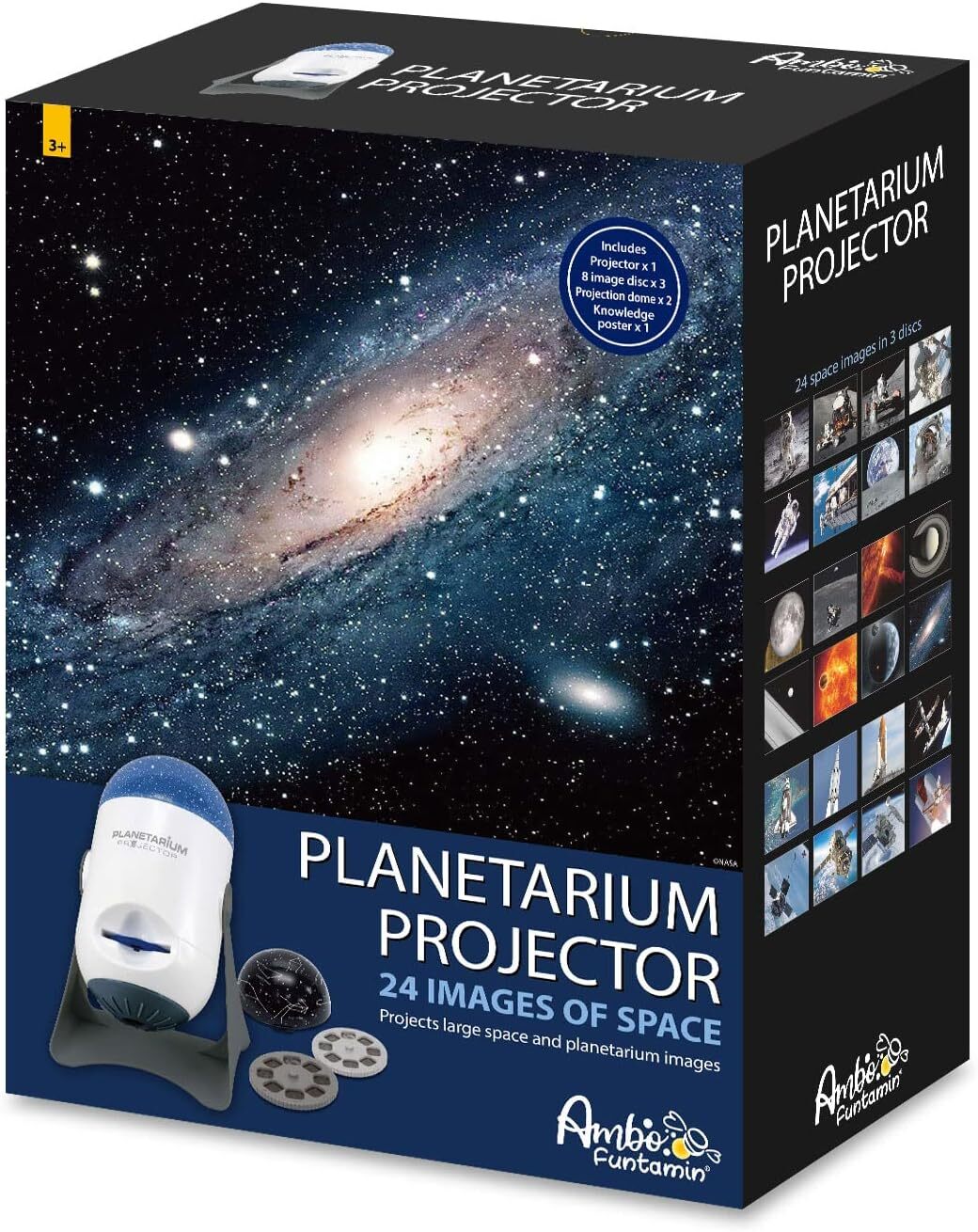 Planetarium Dome Projector - STEM Toy Space Planet Zodiac Moon Galaxy Night Lights - SuperSaverAU - view 1