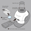 Solar System Star Light Projector STEM Toy - Space Planet Moon Galaxy Night Lights - SuperSaverAU - view 4