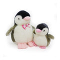 2X Plush Penguin Keychain Or Doll With Sound Activation GREY - SuperSaverAU - view 1