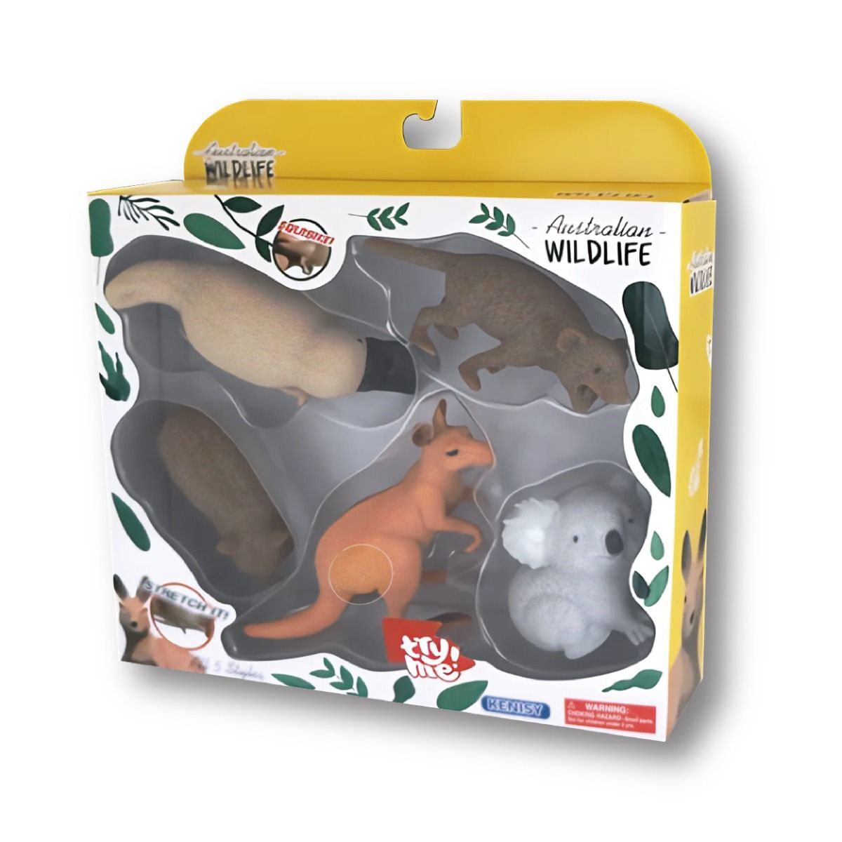 Stretchy Squishy Australian Wildlife Gift Set - Sensory Stimulation Animal Toys - SuperSaverAU - view 1