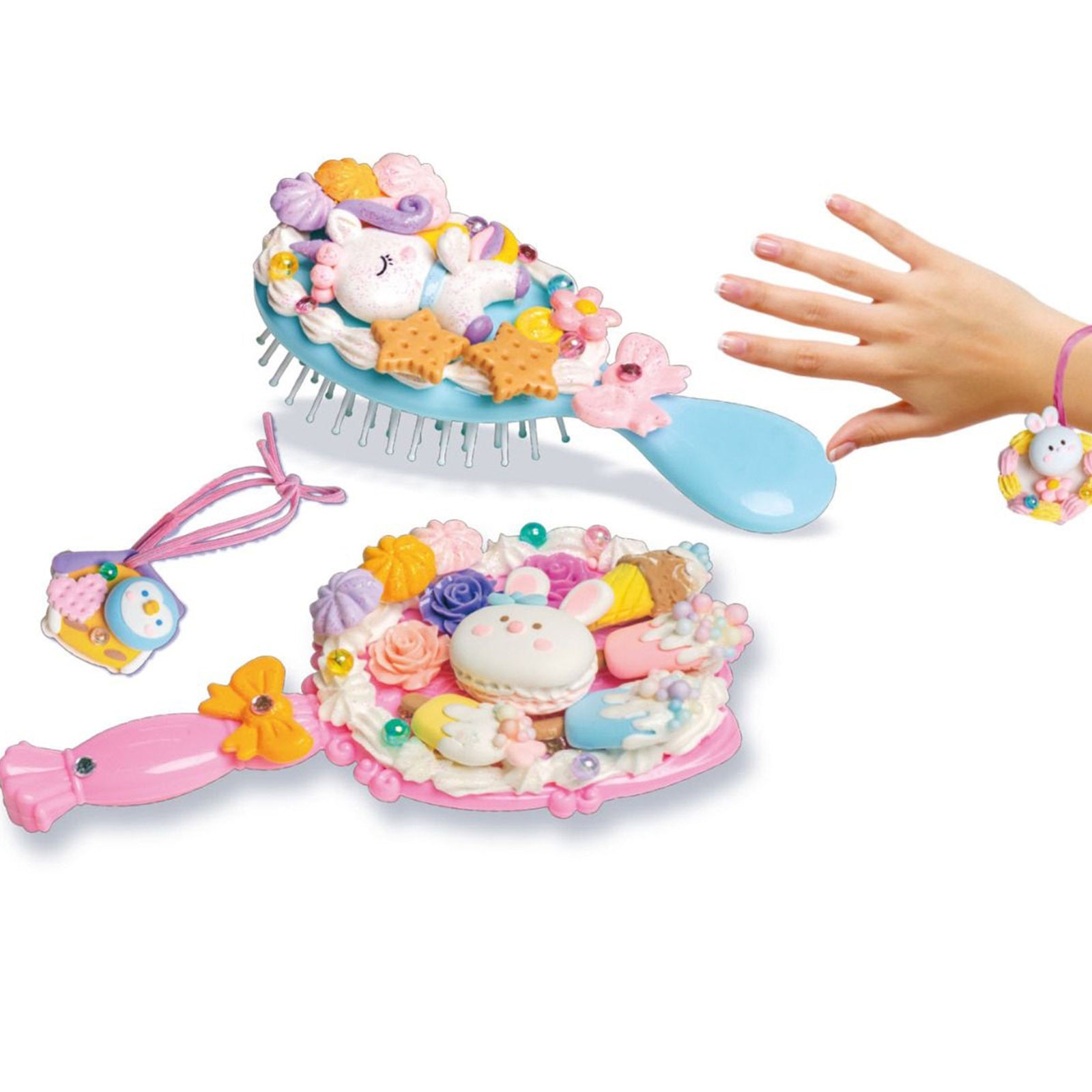 Colorato Creamy Beauty Set - Super Clay and Charms DIY Craft Kit for Kids - SuperSaverAU - view 4