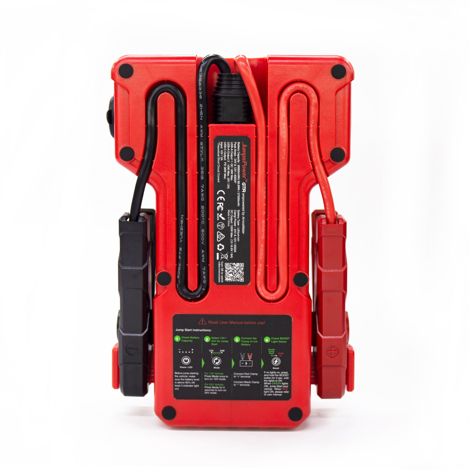 JumpsPower GTR 4000A 12V 24V Jump Starter Power Bank