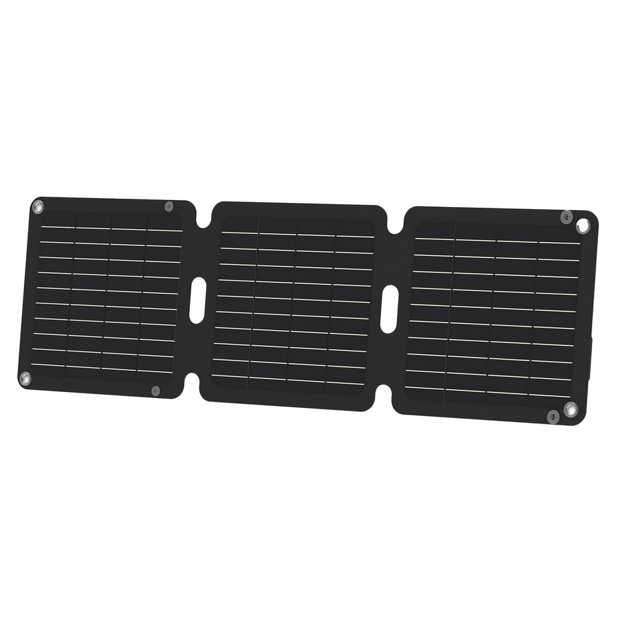 JumpsPower 21W Portable Solar Panel Charger, Foldable, IP67 Waterproof, USB-C/A - SuperSaverAU - view 1