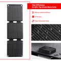 JumpsPower 21W Portable Solar Panel Charger, Foldable, IP67 Waterproof, USB-C/A - SuperSaverAU - view 4