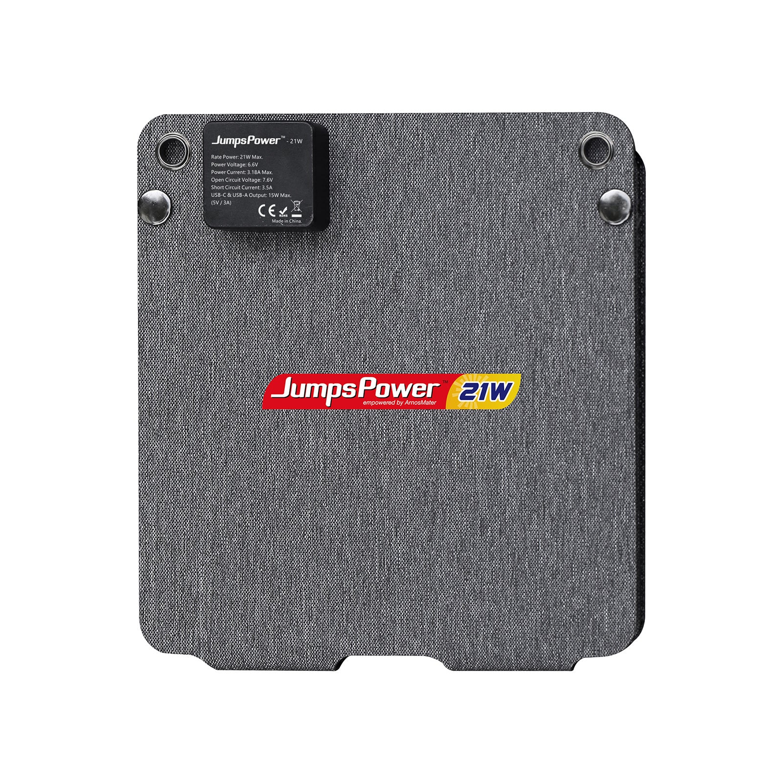 JumpsPower 21W Portable Solar Panel Charger, Foldable, IP67 Waterproof, USB-C/A - SuperSaverAU - view 5