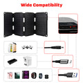 JumpsPower 40W Portable Solar Panel Charger, Foldable, Waterproof, Lightweight - SuperSaverAU - view 4
